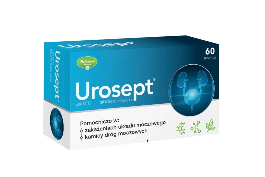 UROSEPT, 60 tabletek drażowanych