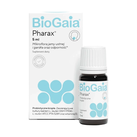 Biogaia Pharax Probiotyk w kropach, 5 ml