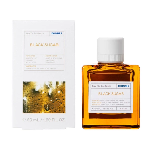 Korres Black Sugar Eau De Toilette Woda toaletowa, 50 ml 