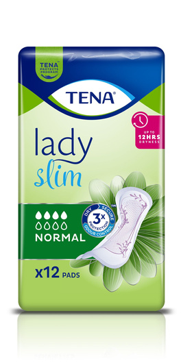 TENA Lady Slim Normal Podpaski, 12 sztuk