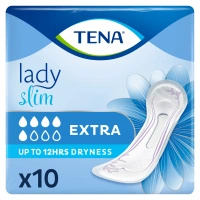 Tena Lady Slim Extra Wkładki chłonne, 10 sztuk