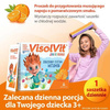 VISOLVIT JUNIOR Orange dla dzieci po 3 r.ż., musujący proszek o smaku pomarańczowym x 10 saszetek