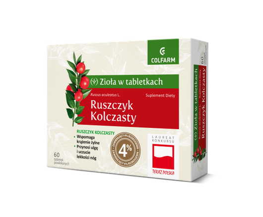 COLFARM Ruszczyk Kolczasty, 60 tabletek