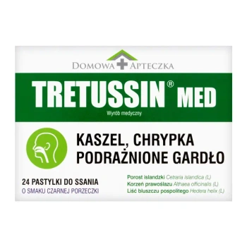 Tretussin, 24 pastylki do ssania