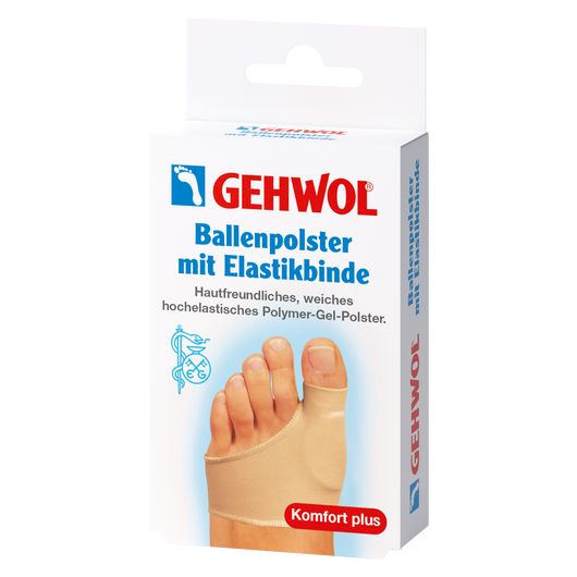 Gehwol Poduszka przeciwuciskowa na haluksy z opaską elastyczną, 1 sztuka