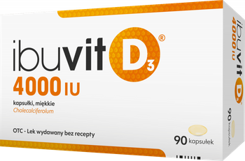 IBUVIT D3 4000 IU, 90 kapsułek