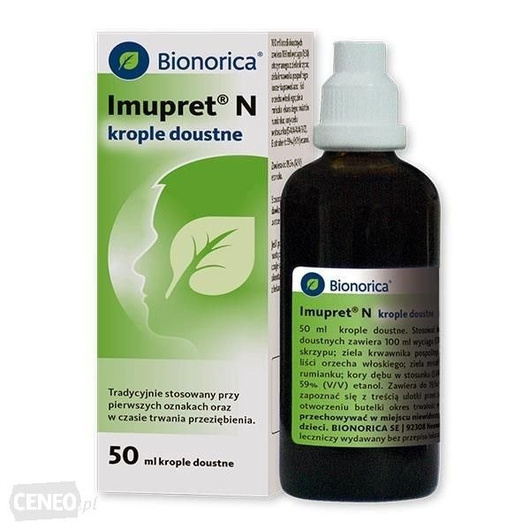 IMUPRET N krople doustne, 50 ml