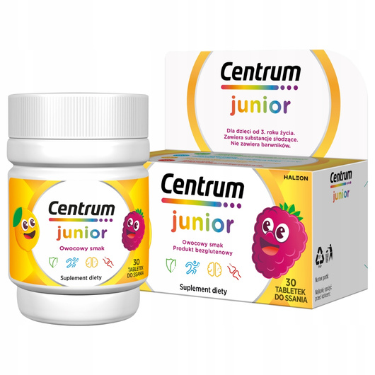 Centrum Junior tabletki do ssania, 30 sztuk 