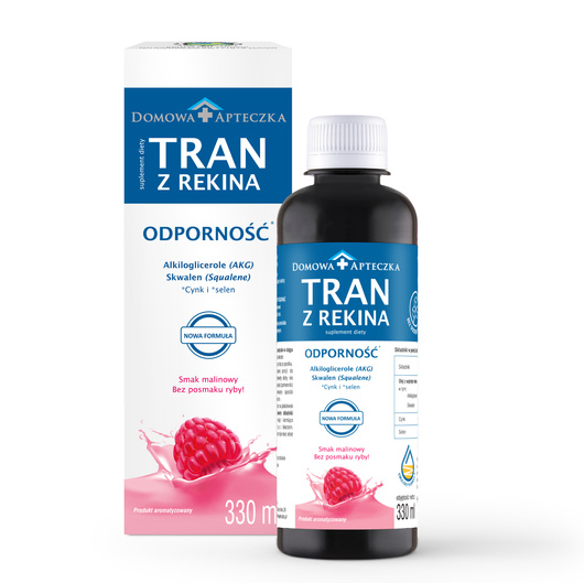 Tran z Rekina malinowy x 330ml