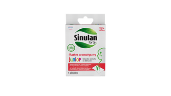 Sinulan Forte Junior Plastry aromatyczne, 5 sztuk