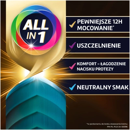 Corega Power Max Supreme All-In 1 Krem mocujący do protez, 40 g
