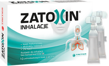 Zatoxin inhalacje roztwór do inhalacji 10 fiolek x 3ml