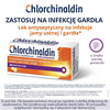 Chlorchinaldin 2mg o smaku czarnej porzeczki, 40 tabletek do ssania 