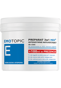 EMOTOPIC Preparat 3w1 Intensywnie Natłuszczający do ciała 400ml+100ml w prezencie