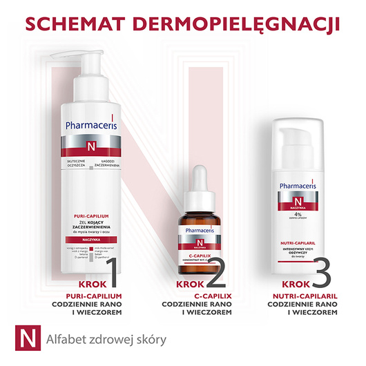 Pharmaceris N Nutri-Capilaril Intensywny krem odżywczy do twarzy, 50 ml