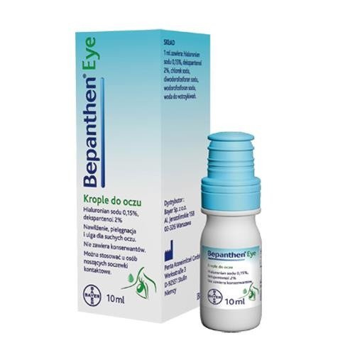 BEPANTHEN EYE krople do oczu 10ml