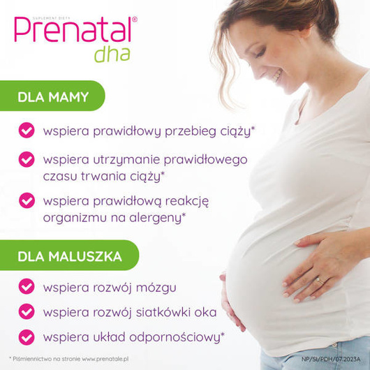 Prenatal DHA 30 kapsułek