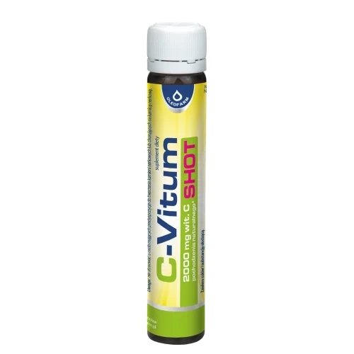 C-Vitum Shot 2000 mg, 20 fiolek po 25 ml