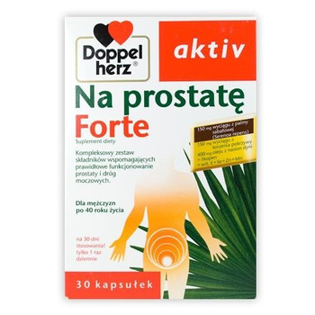 DOPPELHERZ AKTIV Na Prostatę Forte, 30 kapsułek