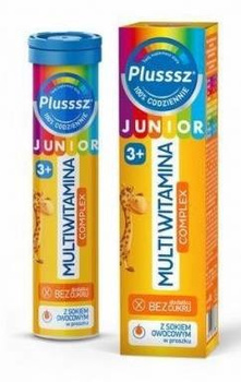 Plusssz Junior Multiwitamina Complex 20 tabletek musujących