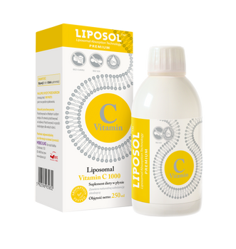 Aliness Liposol C 1000™ Liposomalna Witamina C Smak neutralny, 250 ml
