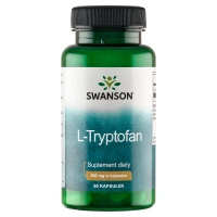 Swanson L-Tryptofan 0,5 g, 60 kapsułek