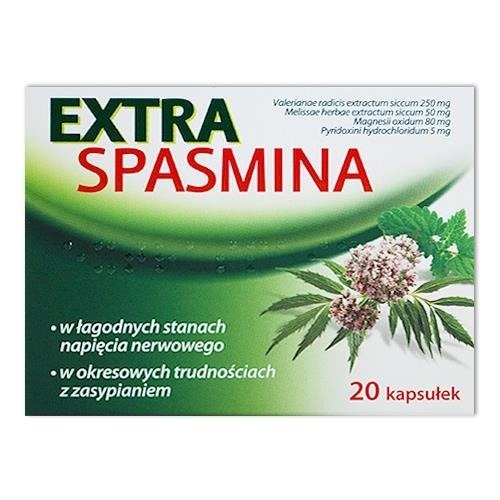 EXTRASPASMINA x 20 kapsułek