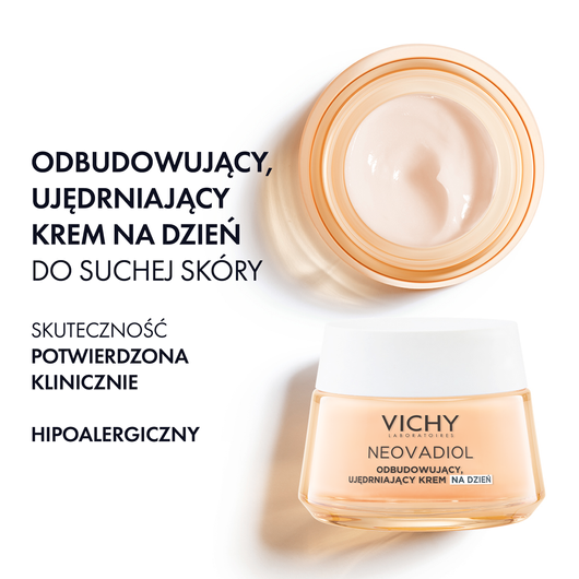 VICHY NEOVADIOL PERI-MENOPAUSE Ujędrniający krem na dzień przed menopauzą, skóra sucha, 50ml