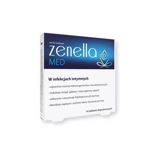 Zenella Med tabletki dopochwowej x 14 sztuk 