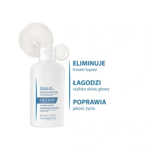 DUCRAY KELUAL DS Szampon przeciwłupieżowy, 100ml