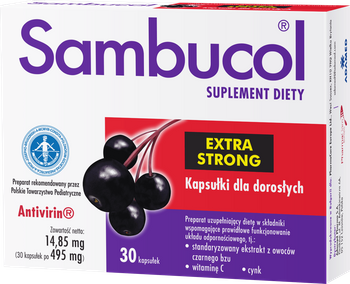 SAMBUCOL EXTRA STRONG x 30 kapsułek