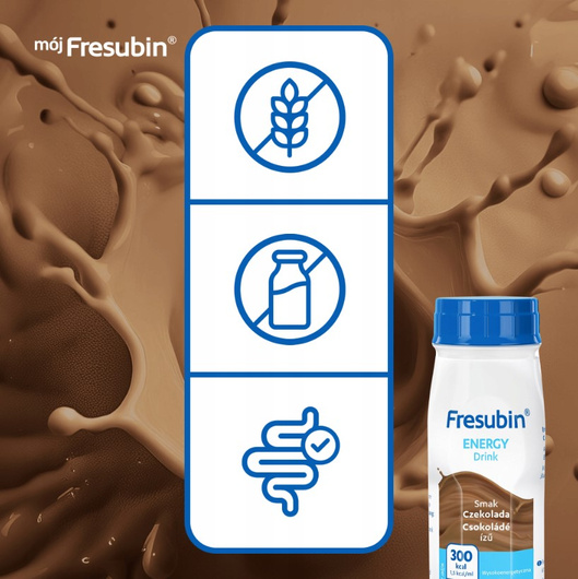 Fresubin Energy Drink smak czekoladowy, 4x200ml