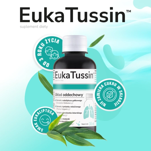 EukaTussin syrop, 165ml