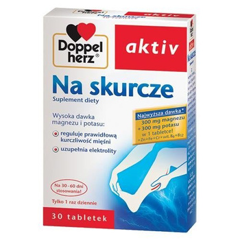 Doppelherz aktiv Na skurcze, 30 tabletek