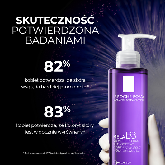 La Roche-Posay Mela B3 Żel mikro-peelingujący oczyszczający, 200 ml