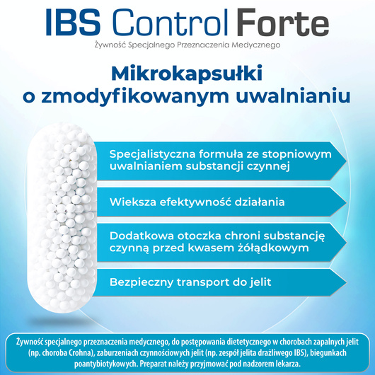 IBS Control FORTE, 60 kapsułek