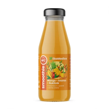 EkaMedica Smoothie Mango – Ananas – Rokitnik, 250 ml