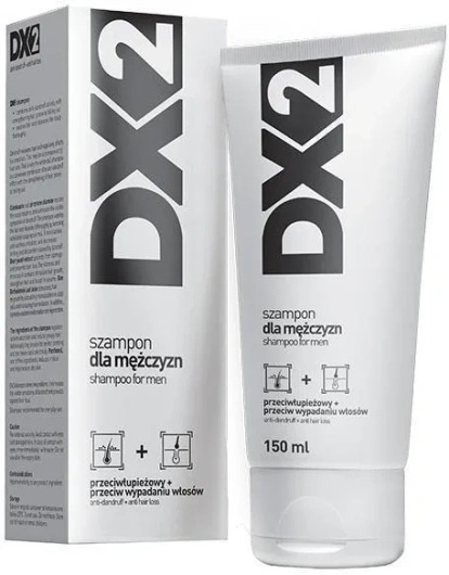 DX2 Szampon dla mężczyzn przeciwłupieżowy i przeciw wypadaniu włosów 150ml