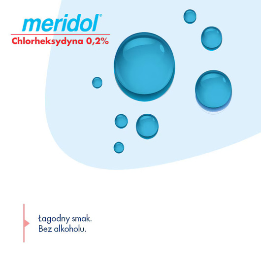 Meridol Chlorheksydyna 0,2% Płyn do płukania jamy ustnej, 300 ml
