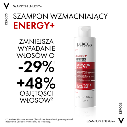 VICHY DERCOS Szampon wzmacniający, 200ml