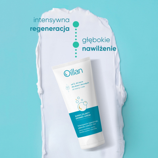 Oillan Nawilżający Dermo-krem, 200 ml