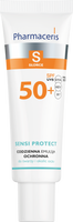 PHARMACERIS S SENSI PROTECT Codzienna emulsja ochronna z kwasem hialuronowym do twarzy i okolic oczu SPF 50+, 50ml