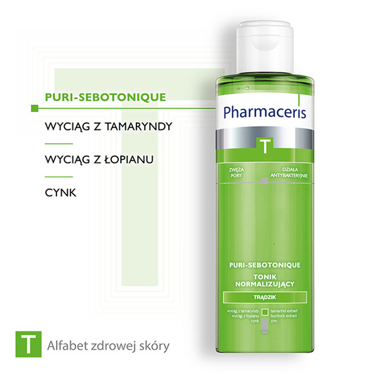 Pharmaceris T Puri-Sebotonique Tonik normalizujący do twarzy, 200 ml