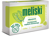 Meliski pastylki do ssania, 20 sztuk