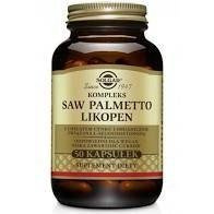 SOLGAR KOMPLEKS SAW PALMETTO LIKOPEN x 50 kapsułek