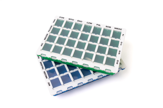 El-Comp Kasetka do dawkowania leków, tygodniowa, 1 sztuka