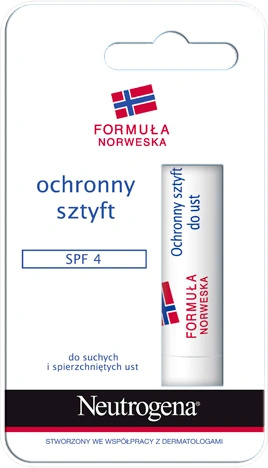 Neutrogena Ochronny sztyft do suchych i spierzchniętych ust SPF 4, 4,8 g
