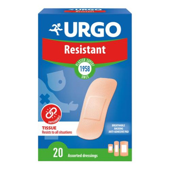 Opatrunek Urgo Resistant, 20 sztuk