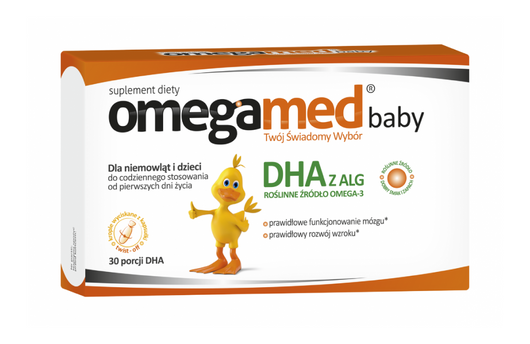 Omegamed Baby kapsułki twist-off,  30 sztuk  