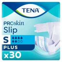 Tena Slip ProSkin Plus Rozmiar S (56-85cm) Pieluchomajtki, 30 sztuk